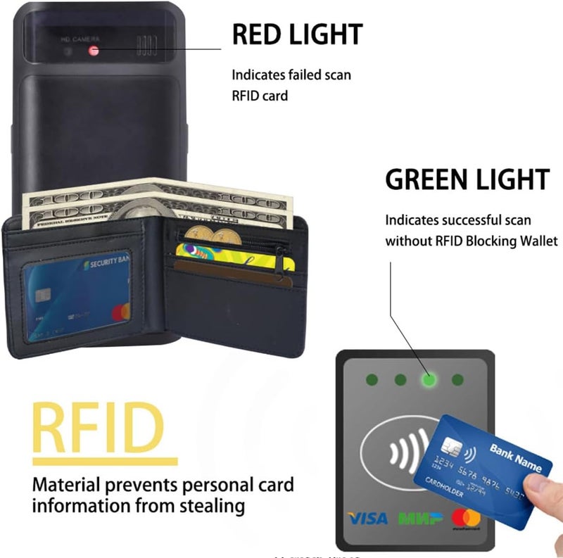 Jonyee Boys Wallet for Kids and Teenager, Funny Leather Bifold Purse with Zipper Coin Pocket and Card Cash Holder for Youth Men, Cool Cartoon Game Wallet for Kids Gifts -Rugby Cloth - Image 5